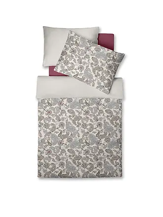 FLEURESSE | Satin Bettwäsche 70x90cm/140x200cm STOCKHOLM Berry | 